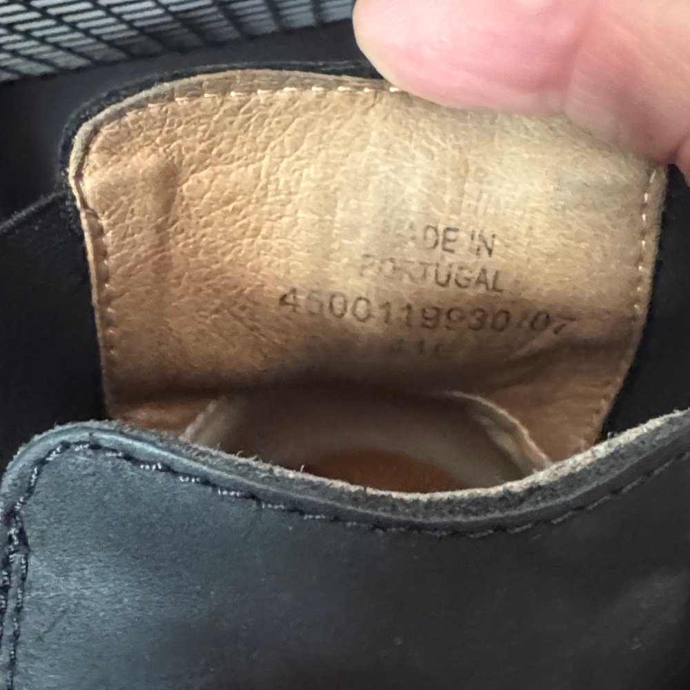 Birkenstock Black Nubuck Leather Stalon Ankle Boots size 41 - Picture 3 of 4